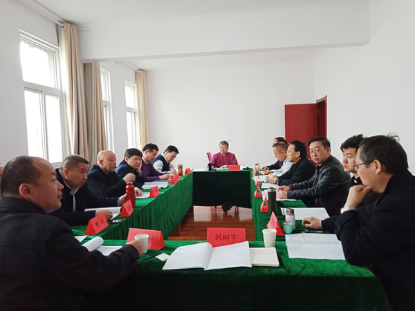 宁夏:宁夏教区召开2019年第一次司铎会议