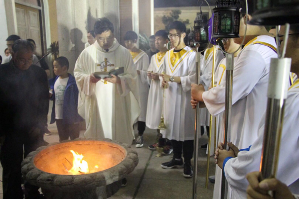 江苏:苏州常熟虞城堂区隆重庆祝救主复活,福传喜结硕果