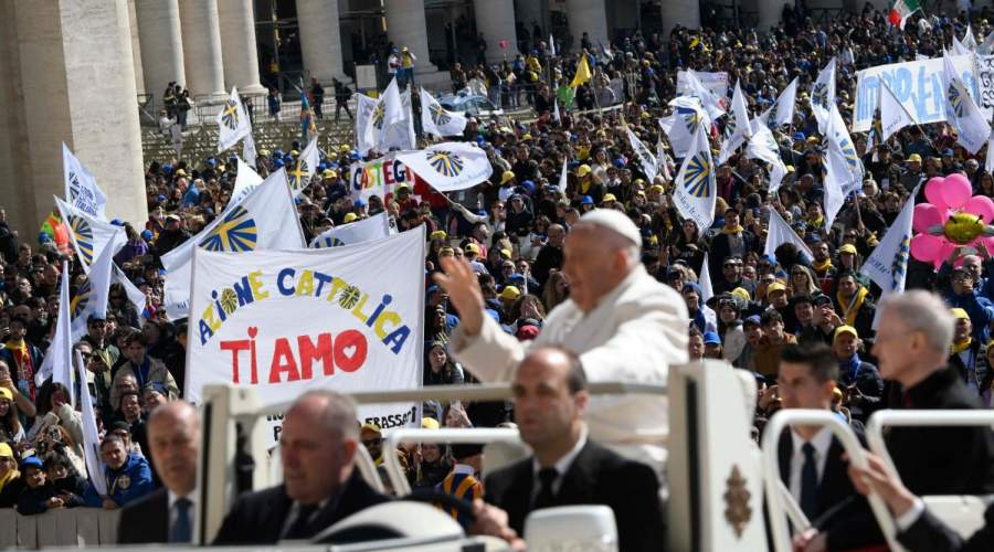 教宗接见意大利公教进行会：促使“拥抱文化”思维成长