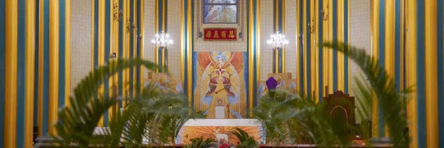 2025年圣枝主日花艺布置赏析