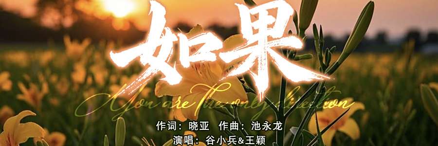 动态歌谱｜《晓亚作品集｜如果》
