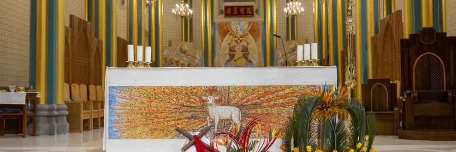 2025年常年期第34主日基督君王节花艺赏析